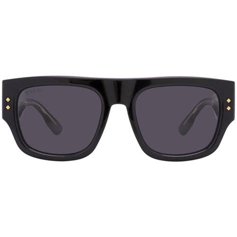 Gucci Square Sunglasses GG1262S 001 54 Black Grey GG1262S 001 54