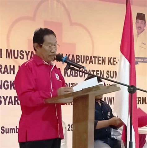 Selamat Haji Rasyidi Kembali Pimpin Pmi Kabupaten Sumbawa Samawa Rea