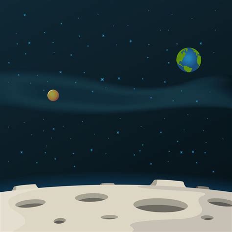 Moon Surface 262775 Vector Art At Vecteezy