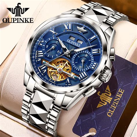 Original Oupinke Automatic Mechanical Watches For Men Luxury Top