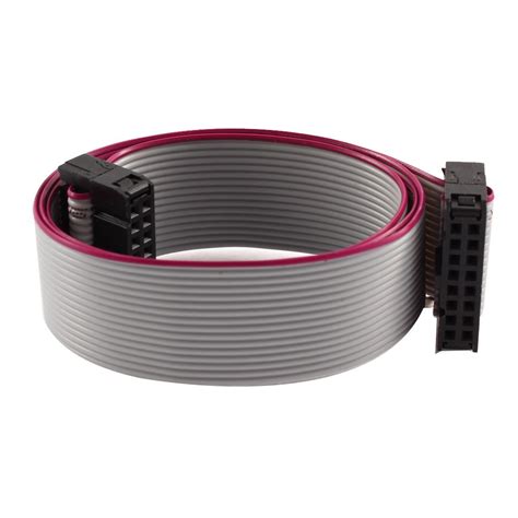 Uxcell Hard Drive 50cm Feamle IDC 16 Pin Extension Wire Flat Ribbon