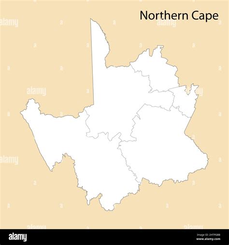 High Quality Map Of Northern Cape Is A Region Of South Africa With