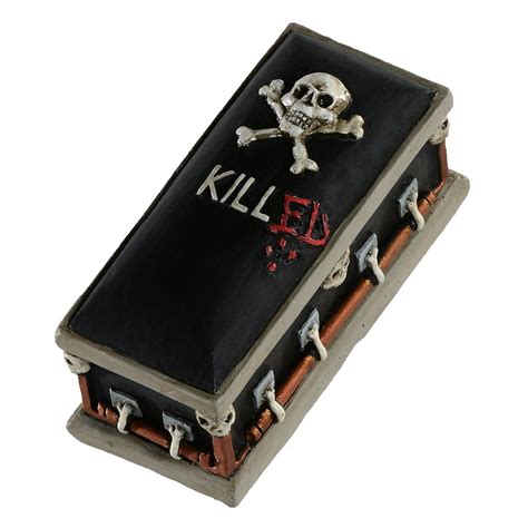 Casket Horror Ornament - Scary Prop and Decoration for Halloween ...