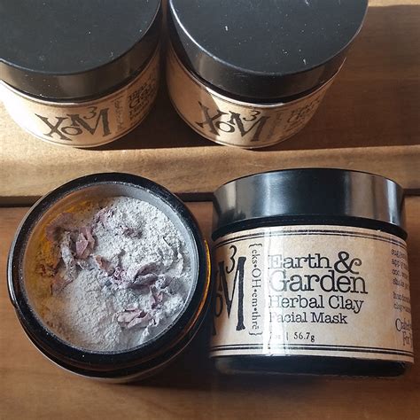 Earth & Garden Herbal Clay Facial Mask - XoM3 Botanical Solutions