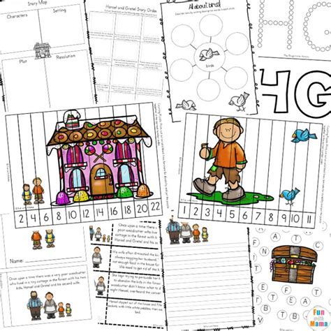 Hansel And Gretel Activities Pack Fun With Mama Shop