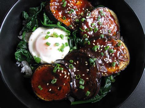 Eggplant & Egg Rice Bowl – Hiroko's Recipes