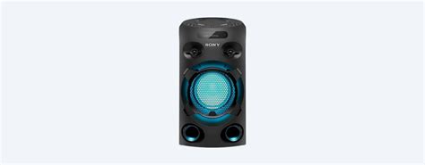 Аудиосистема мощного звука V02 с технологией BLUETOOTH® | MHC-V02 ...
