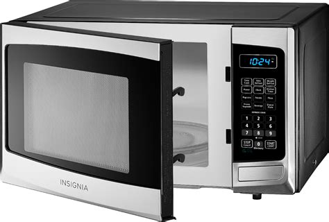 Questions and Answers: Insignia™ 0.9 Cu. Ft. Compact Microwave Stainless Steel NS-MW09SS8 - Best Buy