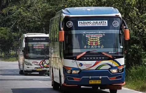 Jadwal Dan Harga Tiket Bus Lengkap Rute Jakarta Padang Terkini