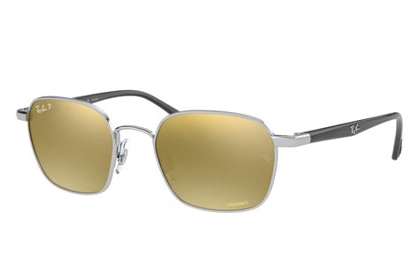 Rb3664ch Chromance Sunglasses In Silver And Green Rb3664ch Ray Ban®