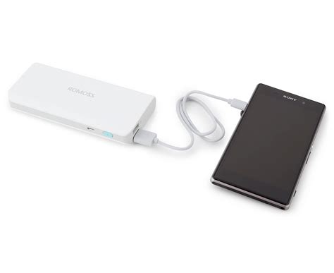 Romoss Sense 4 LED 10400mAh Powerbank White Catch Co Nz