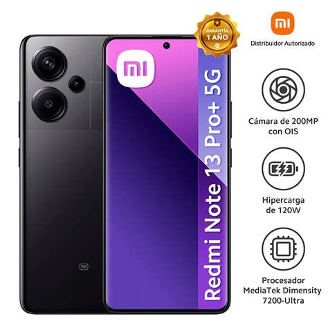 Ripley Celular Xiaomi Redmi Note Pro Gb Gb Ram Midnight Black