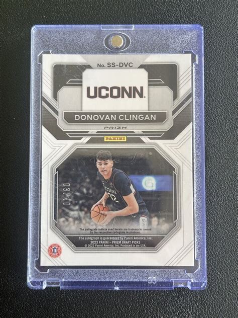 2023 24 Panini Prizm Draft Pick Sensational Signatures Red Donovan