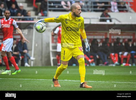 Predrag RAJKOVIC Of Reims During The French Championship Ligue 1