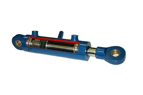 Spring Return Single Acting Hydraulic Cylinder For Compact Tractors Hydraulic Cylinders