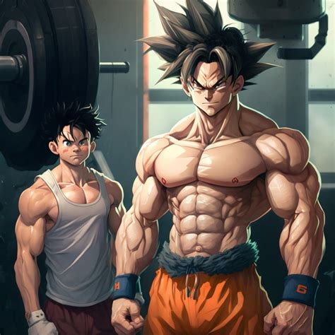 Goku Workout Dragon Ball Art Goku Dragon Ball Super Manga Dragon