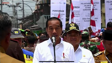 Jokowi Resmikan Ruas Jalan Di Sumut Capai Rp Miliar Kailipost