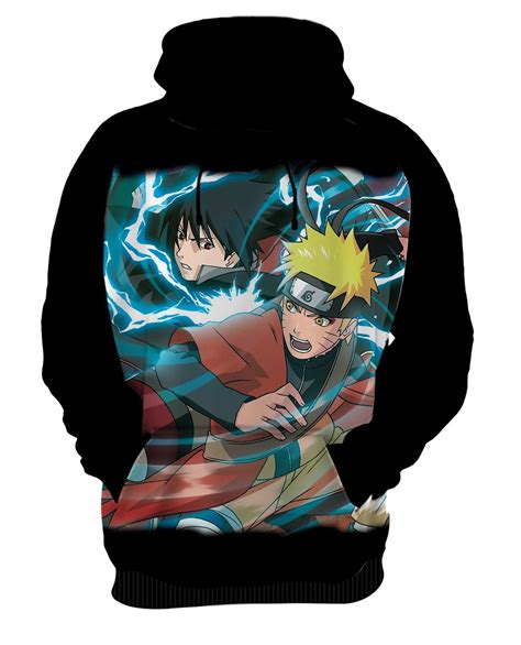 Blusa De Frio Moletom Personalizada Anime Naruto Hd Elo