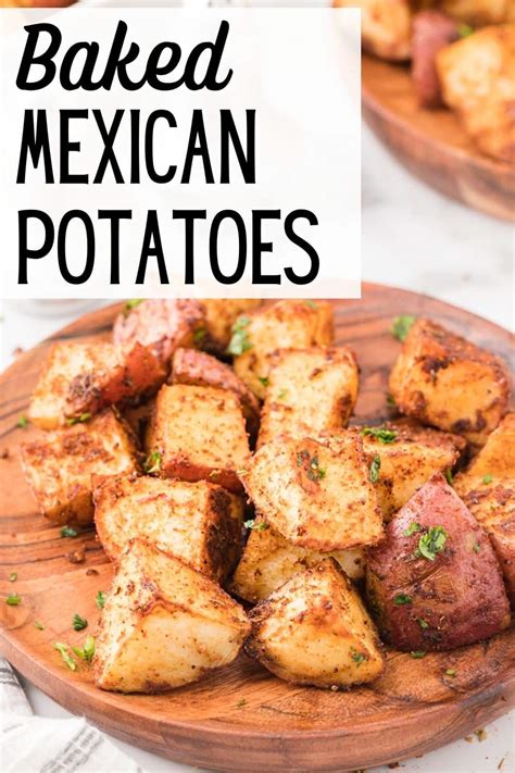 Roasted Mexican Potatoes Easy Oven Baked Recipe Clean Eating Kitchen