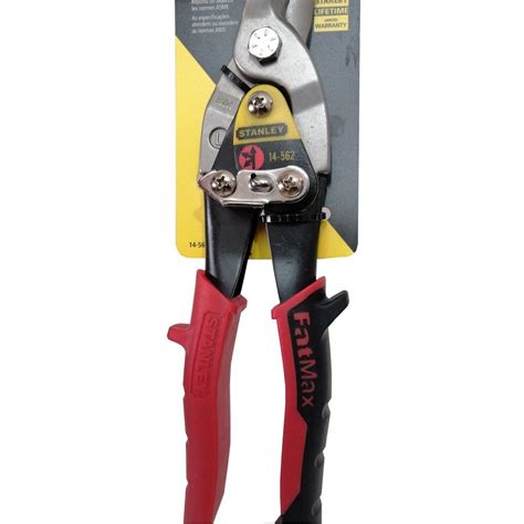 Stanley Fatmax Aviation Snips 1 2mm Red Left 14 562 Commercial