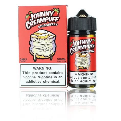 Johnny Creampuff Strawberry 100ml 3mg Vape Durbar