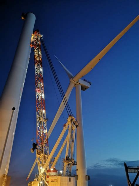 Twelve Turbines Up At Moray East Owf Offshore Wind