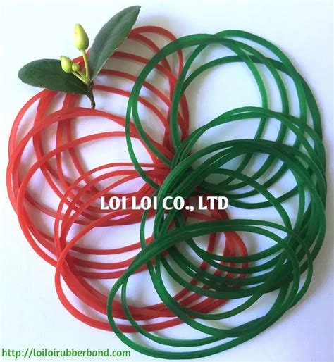 Brown Natural Elastic Rubber Band Large Size 100 Latex Rubber Bands