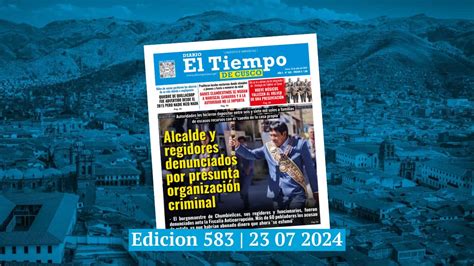 Diario El Tiempo De Cusco Edici N Martes Diario El