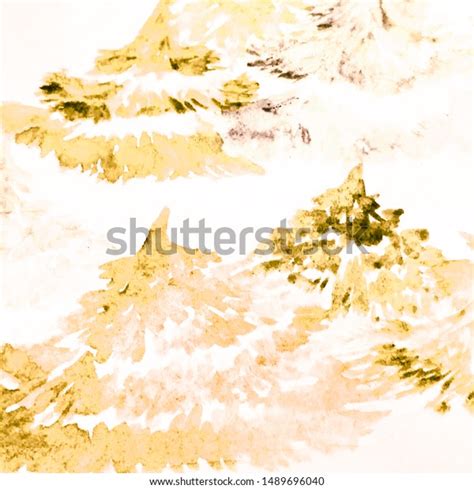 Pastel Watercolor Winter Background Nude Tones Stock Illustration