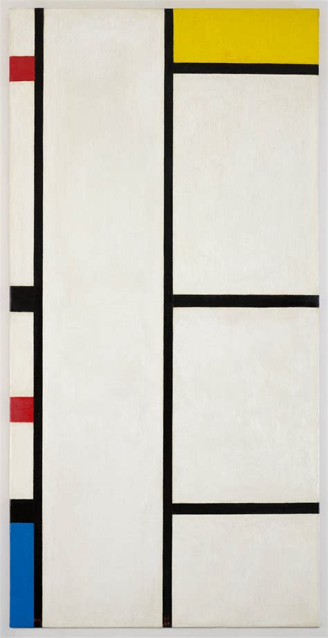 Piet Mondrian Paintings Composition With Red Yellow And Blue