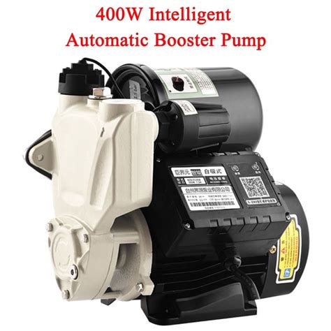 Automatic Booster Pump 400w Intelligent Automatic Pump Hot And Cold Water Smart Self Priming