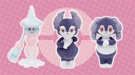 Pokemon Center Japan Announces Official Plushies For Hatterene And