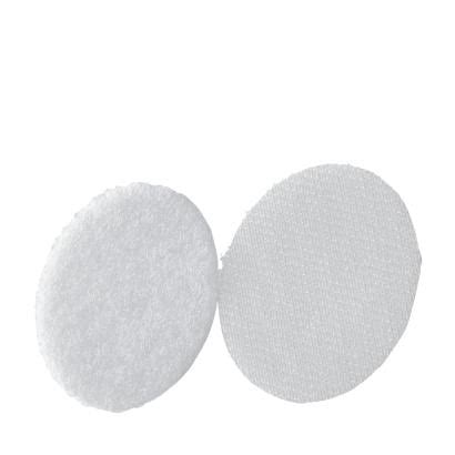 45 Mm Blanc Pastilles Auto Agrippantes Sur Feuille Set De Boucle Et