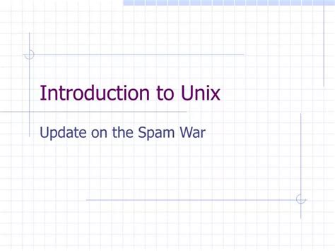 Ppt Introduction To Unix Powerpoint Presentation Free Download Id