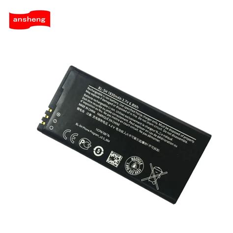 Aliexpress Buy High Quality Mah Bl H Battery For Nokia Lumia