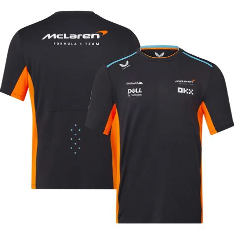 Men S Castore Black McLaren F1 Team Replica Set Up T Shirt Walmart