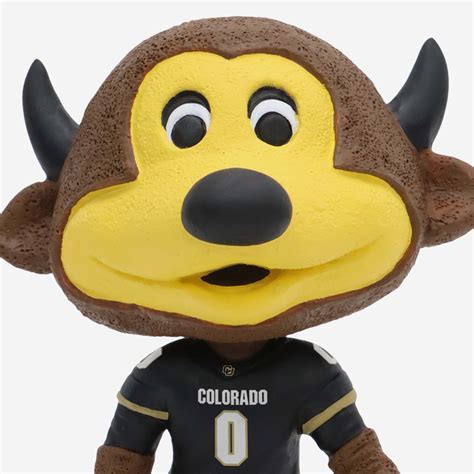 Chip the Buffalo Colorado Buffaloes Mascot Mini Bighead Bobblehead FOCO