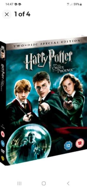 Harry Potter And The Order Of The Phoenix Disc Special Edition Dvd