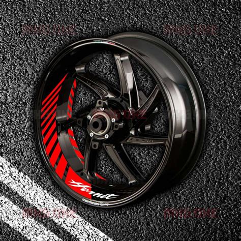 HONDA HORNET Stripes Sticker Set For Rims MXG ONE Best Moto Decals