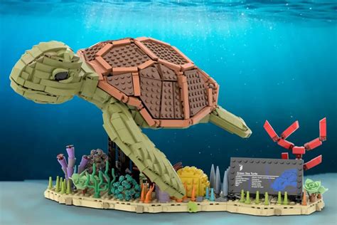 Built a Lego Turtle! What do you think? : lego