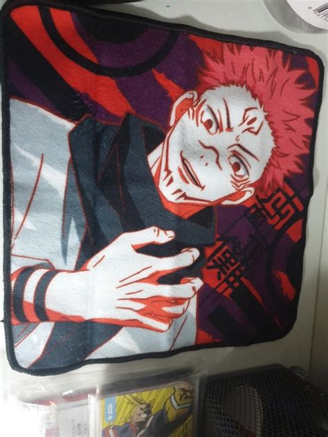 Rare Sukuna From Jujutsu Kaisen Handkerchief Everything Else On Carousell