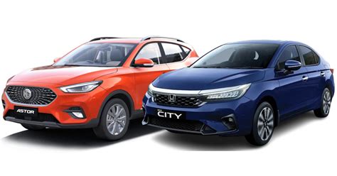 Honda City Vs MG Astor Comparing Their Entry Level Variants Under Rs