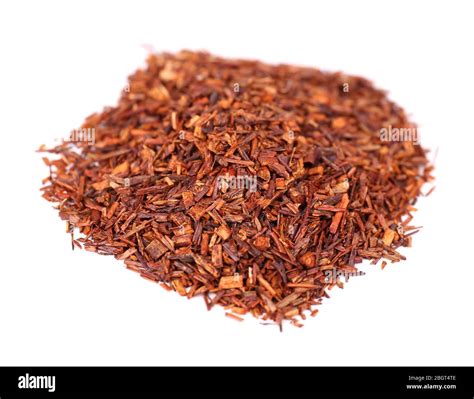 Dried Rooibos Tea Isolated On White Stock Photo Alamy