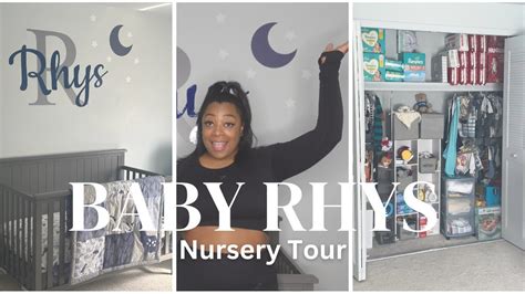 Baby Boy Nursery Tour Youtube