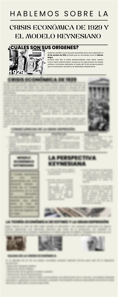 SOLUTION Infografi A Sobre La Crisis Econ Mica De 1929 Y El Modelo