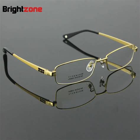 Full Rim Pure Titanium Mens Eyeglasses Frame Eyewear Prescription