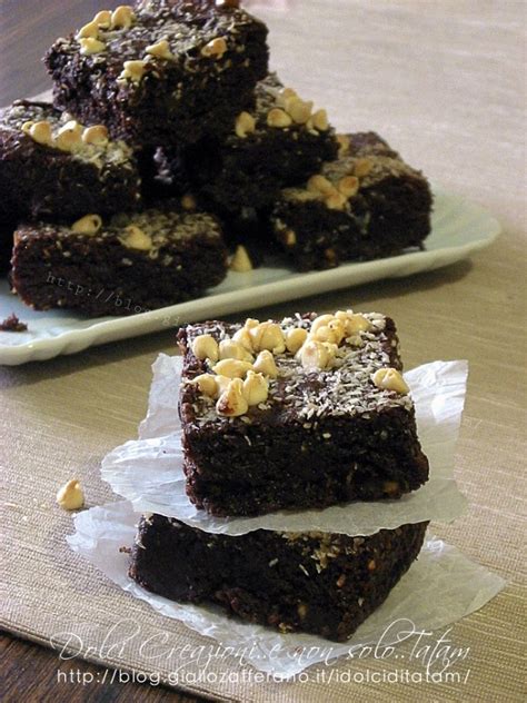 Brownies Al Cocco E Cioccolato Bianco Video Ricetta