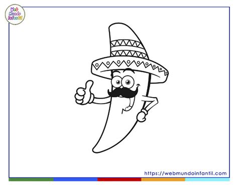 Dibujos De México Para Colorear E Imprimir