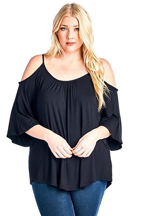 7 Stylish Ideas On How To Wear Plus Size Cold Shoulder Tops Page 7 Of