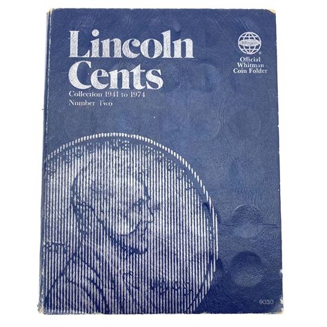 Lincoln Cents Collection 1941 To 1974 Whitman Coin Folder 9030 1949 87